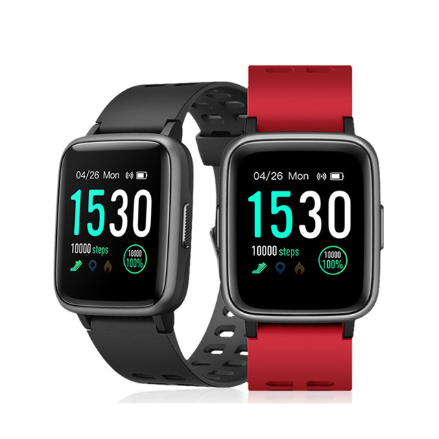 Smart Watch with Heart Rate Monitor, Compatible with iPhone Samsung Android Phones, IP68 Waterproof Activity Tracker Smartwatch with Calorie Counter Sleep Monitor for Women Men
