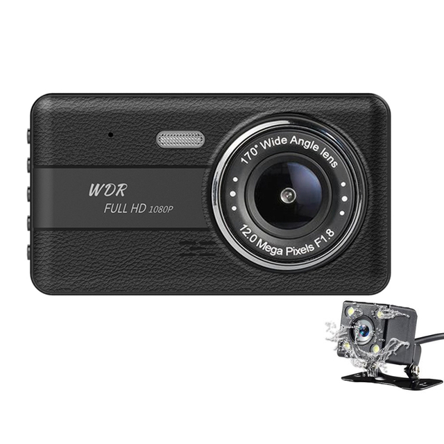 Global version car dvr black box dashcam 170 wide angle dashboard camera recorder vehicle car dash cam 1080p