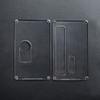 SXK Replacement Front + Back Cover Panel for BB Style 70W / DNA60W Box Mod - Transparent, PC