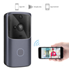 M10 WiFi Wireless Video Doorbell Camera Security Door Bell Visual Recording for Home Monitor Remotely Unlocks Intercoms Phone