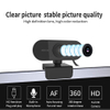 HD 1080P Webcam Mini Computer PC WebCamera with Microphone Rotatable Cameras for Live Broadcast Video Calling Conference Work