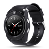 Smart Watch V8 Sim Card Android Camera Rounded Answer Call Dial Call Smartwatch Heart Rate Fitness Tracker