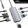 Usb C Hub - 9 In 1 Type C Hub 