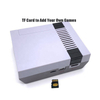 Classic Video Game Console 621 Retro Game Console Mini Classic Game System with 2 NES Classic Controller and Built-in 621 Games, AV Output and HDMI Output Plug & Play Childhood Mini Classic Console