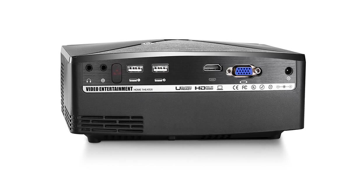 Mini hd home theater projector 1080p C80 3