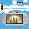 Video Retro Game Console X9 Handheld Game Player for PSP Viat Retro Games 5.0 inch Screen TV Out with Mp3 Movie Camera