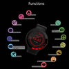 E3 Smart Watch Men IP68 Waterproof Full Touch Screen Silicone Strap Relogio SmartWatch for Android IOS Sport Fitness Watches