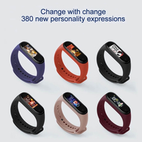 Xiaomi Mi Band 4 Fitness Tracker, Bluetooth 5.0 Smart Bracelet Heart Rate Monitor 50 Meters Newest 0.95” Color AMOLED Display Waterproof Bracelet with 135mAh Battery up to 20 Days Activity Tracker