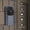 M10 WiFi Wireless Video Doorbell Camera Security Door Bell Visual Recording for Home Monitor Remotely Unlocks Intercoms Phone