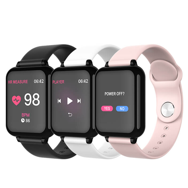 B57 smartband IP67 waterproof IPS color touch screen support BT4.0 for smart Android phone IOS system