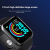  D20 Smartwatch Bluetooth Smart Watches Men Women Kids Waterproof Sport Fitness Tracker Smart Bracelet Blood Pressure Heart Rate Monitor 