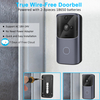 Hot Selling M10 Smart wifi video doorbell camera Security IP Video Door Bell Cameras Wireless Ring Wifi Doorbell