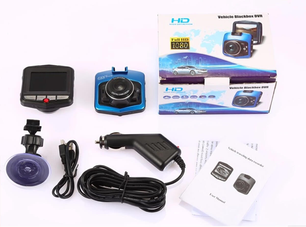 Dashboard Video Recorder Car 2.4 inch Screen with G-sensor Cycle Recording Dash cam GT300 full hd 1080p Car Dvr Camera -8