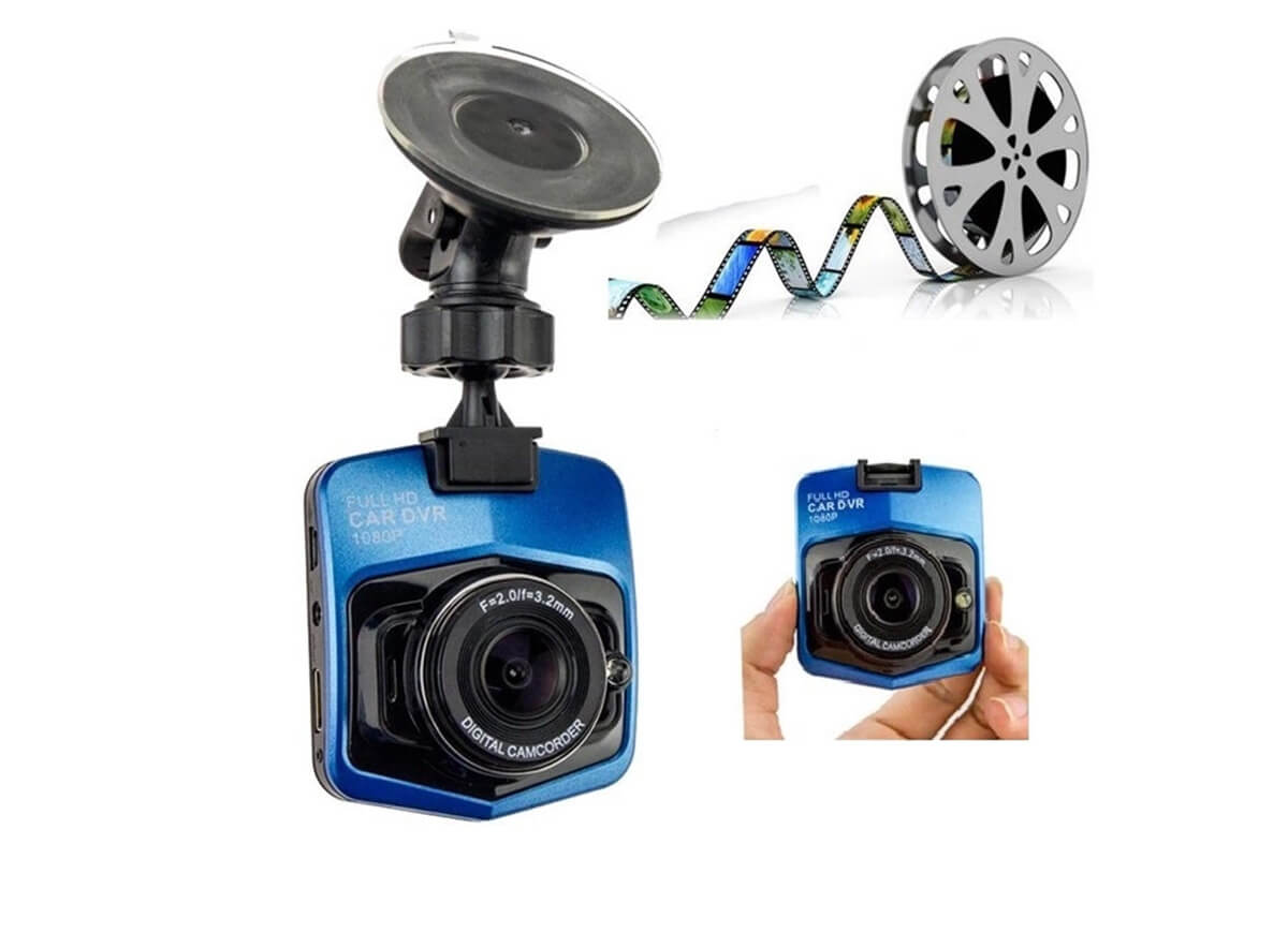 Dashboard Video Recorder Car 2.4 inch Screen with G-sensor Cycle Recording Dash cam GT300 full hd 1080p Car Dvr Camera -4