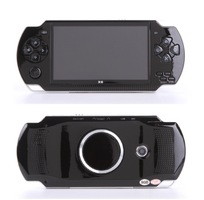Video Game Console Player X6 for PSP Game Handheld Retro Game 4.3 inch Screen Mp4 Player Game Player Support Camera,Video,E-book