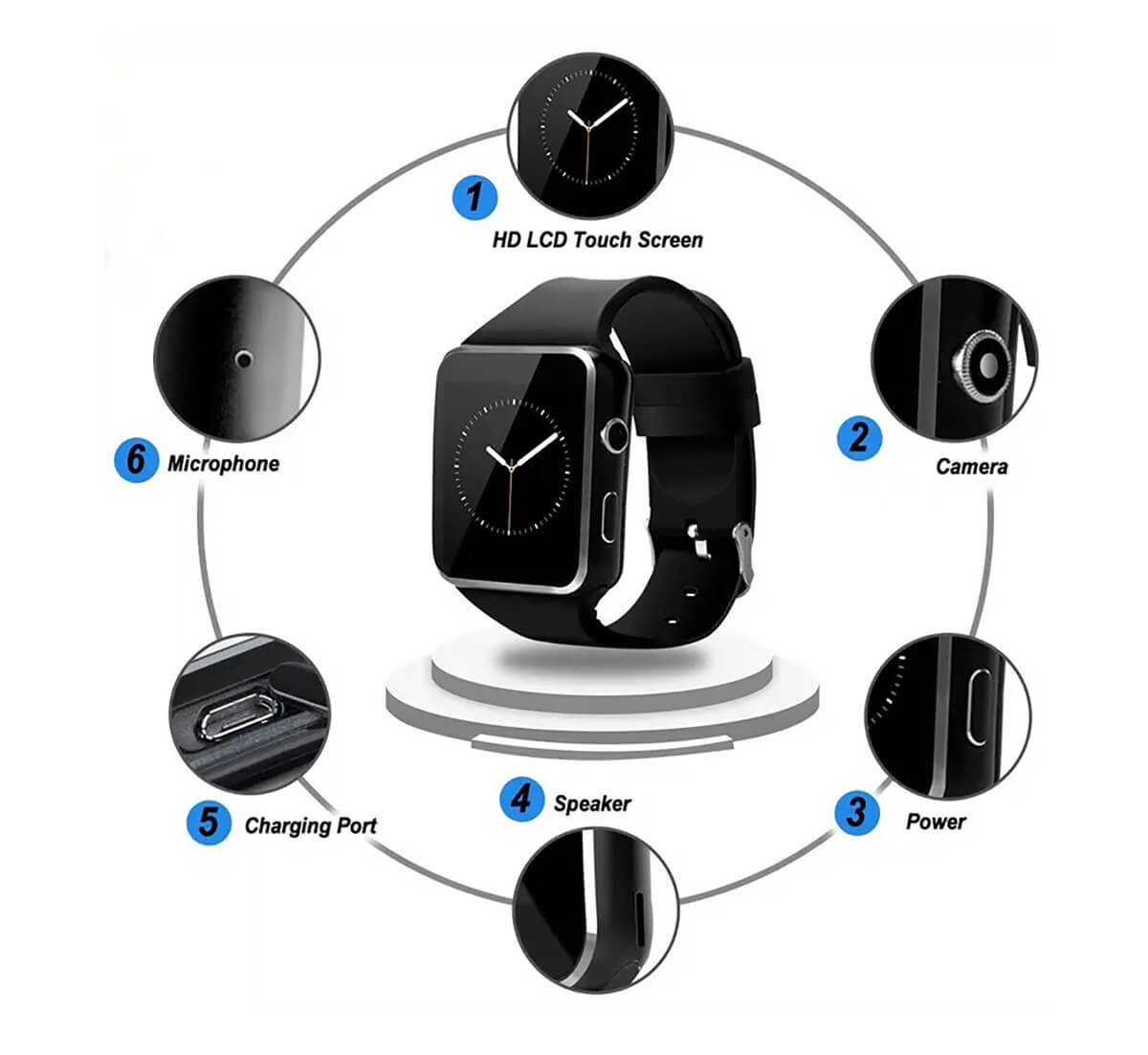 X6 Smart watch 9